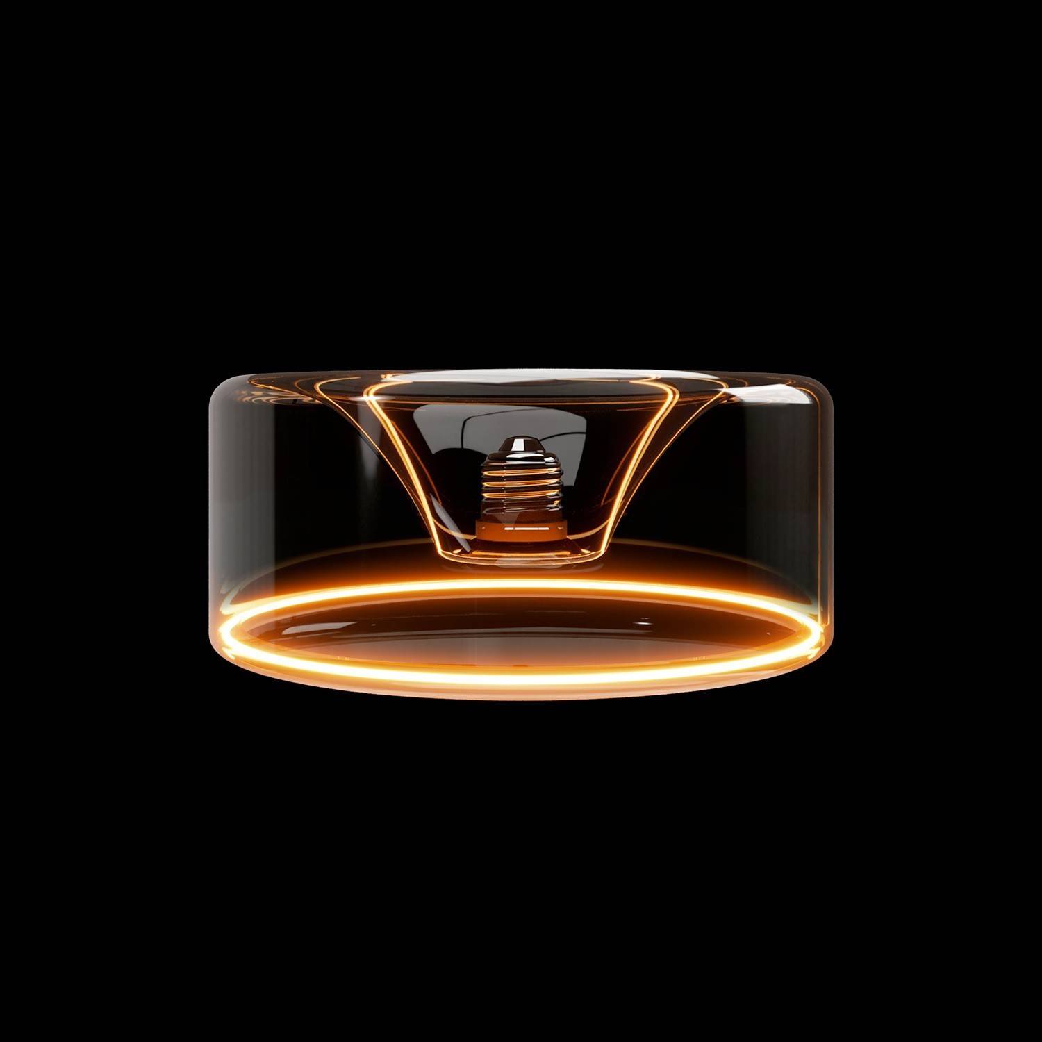 LED-pære Smoky Ghost Line Indbygget Donut 195x83 6W 380Lm E27 1900K Dæmpbar - G12