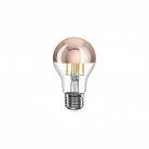 LED Halve Bol Koper Drop A60 7W 650Lm E27 2700K Dimbaar - A22