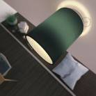 Kinkiet lampa Fermaluce Color z kloszem w kształcie walca, Ø 15 cm, wys. 18 cm, metalowa lampa ścienna lub sufitowa do zabudowy
