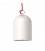 Lampa wisząca z kablem w oplocie i kloszem ceramicznym Mini Bell XS - Made in Italy