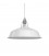 Pendant lamp with textile cable, Harbour lampshade and metal details - Made in Italy - Bulb included