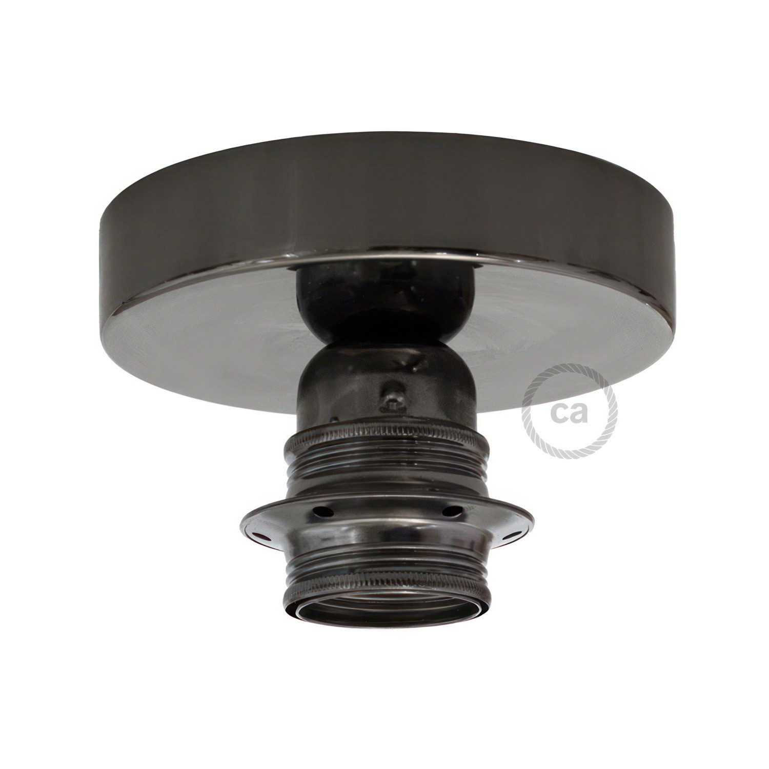 Fermaluce Metal met E27 schroefdraadfitting, metalen lamp