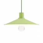 Hanglamp Made in Italy compleet met strijkijzerkabel, Swing Pastel lampenkap, met metalen afwerkingen