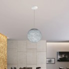 Suspension Lamp with Sphere sjenilom