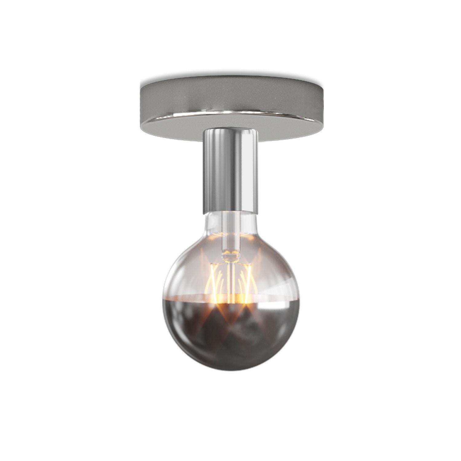 Fermaluce Metal com lâmpada Globe