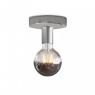 Fermaluce Metall-Leuchte mit Globe Glühbirne