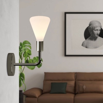 Fermaluce Elle metal Lamp with Siro lightbulb