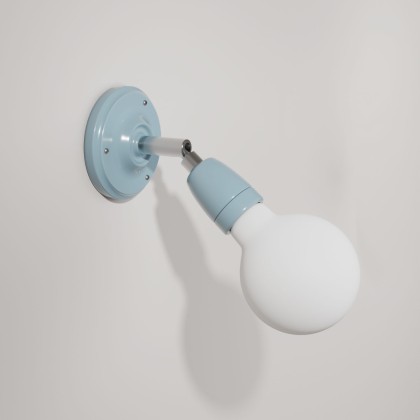 Kinkiet lampa Fermaluce Color 90°, regulowany porcelanowa lampa spłukująca