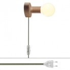 Spostaluce houten lamp