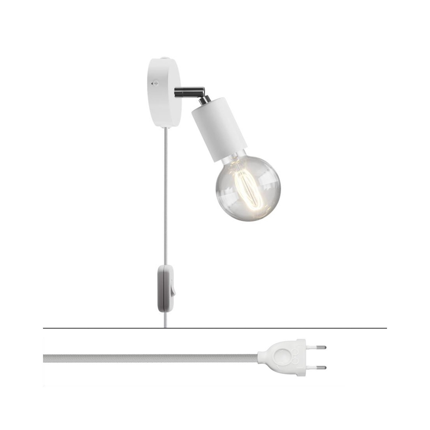 Spostaluce Lampe justerbar metal Led