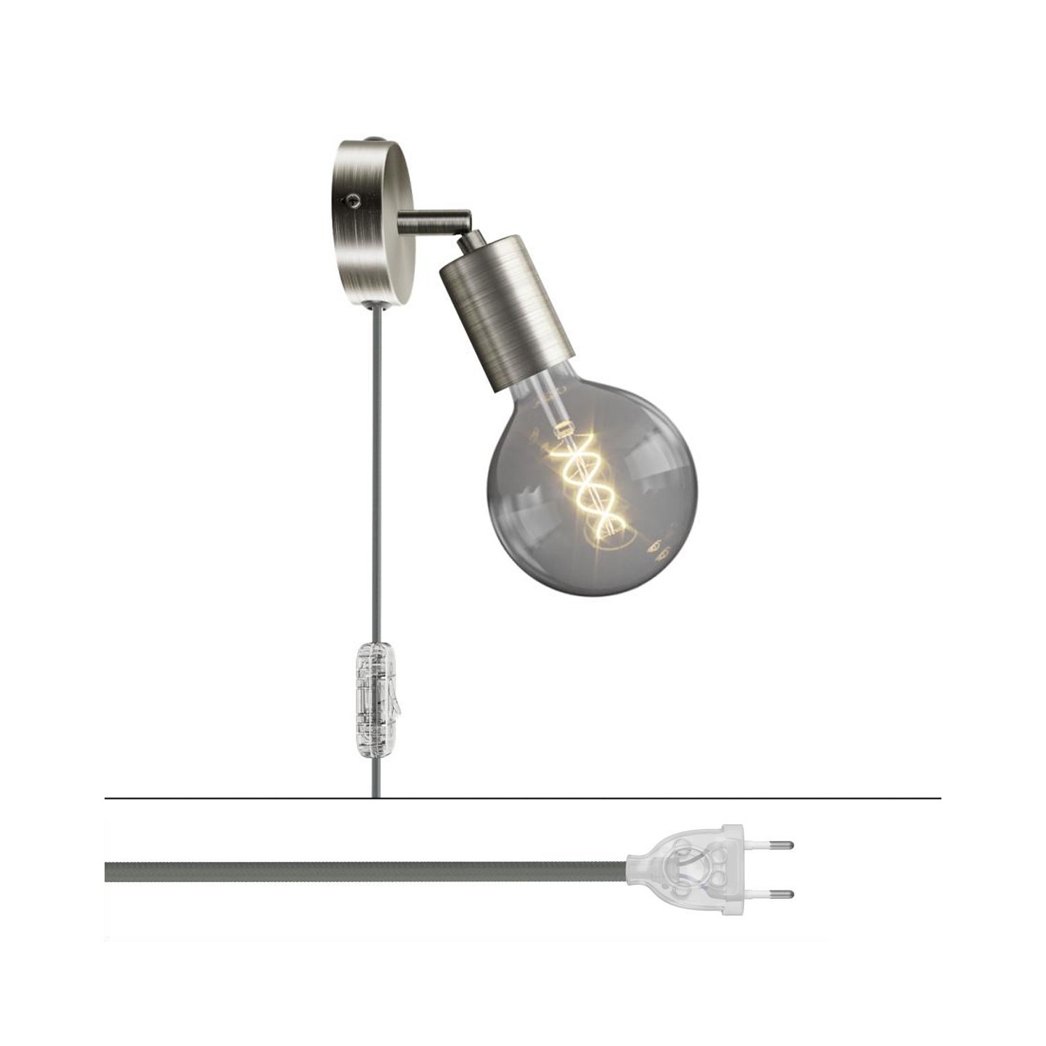 Spostaluce Lampe justerbar metal Led