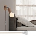 Spostaluce Lampe justerbar træ Led