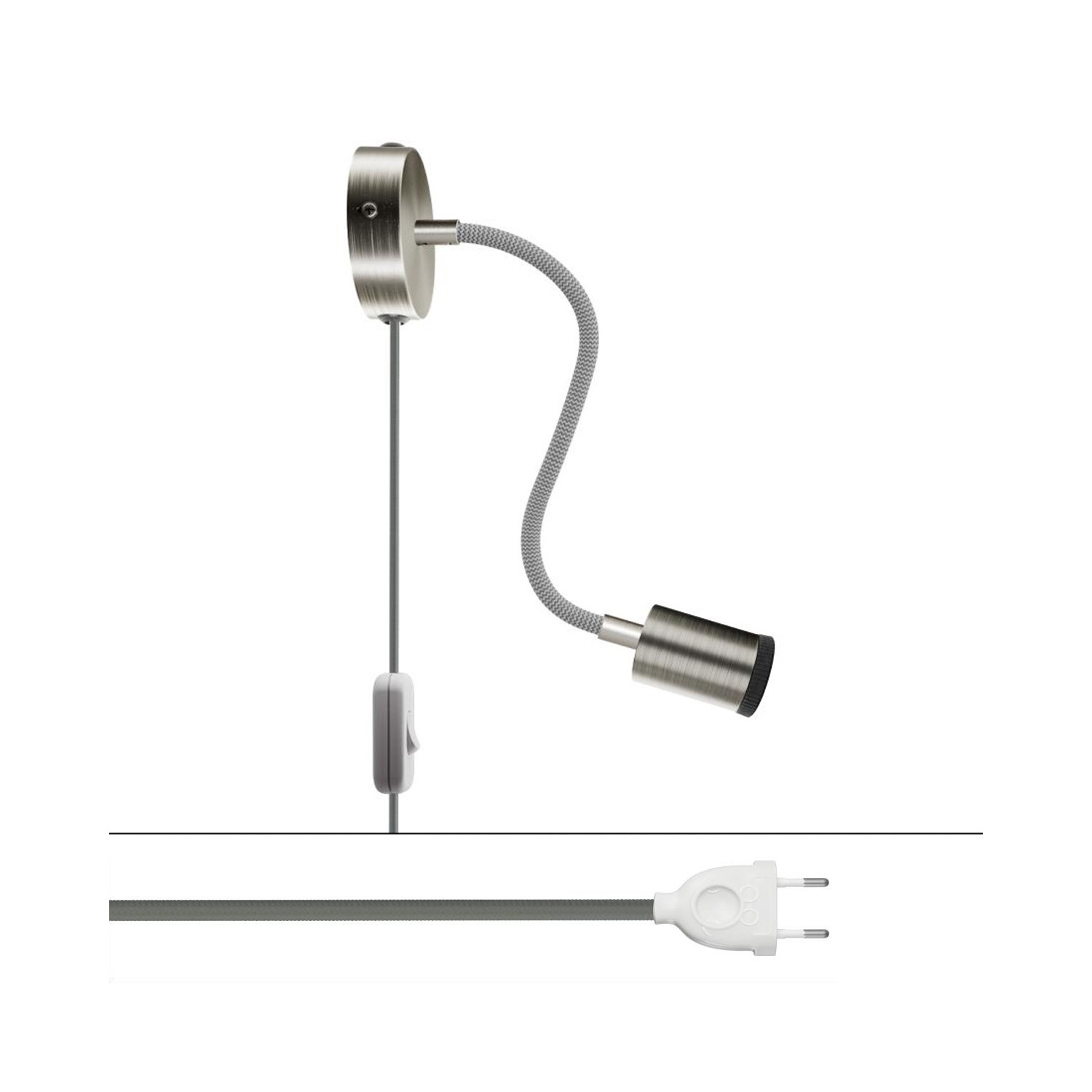 Flex 30 lampa med justerbar koppling och GU1d0 spotlight