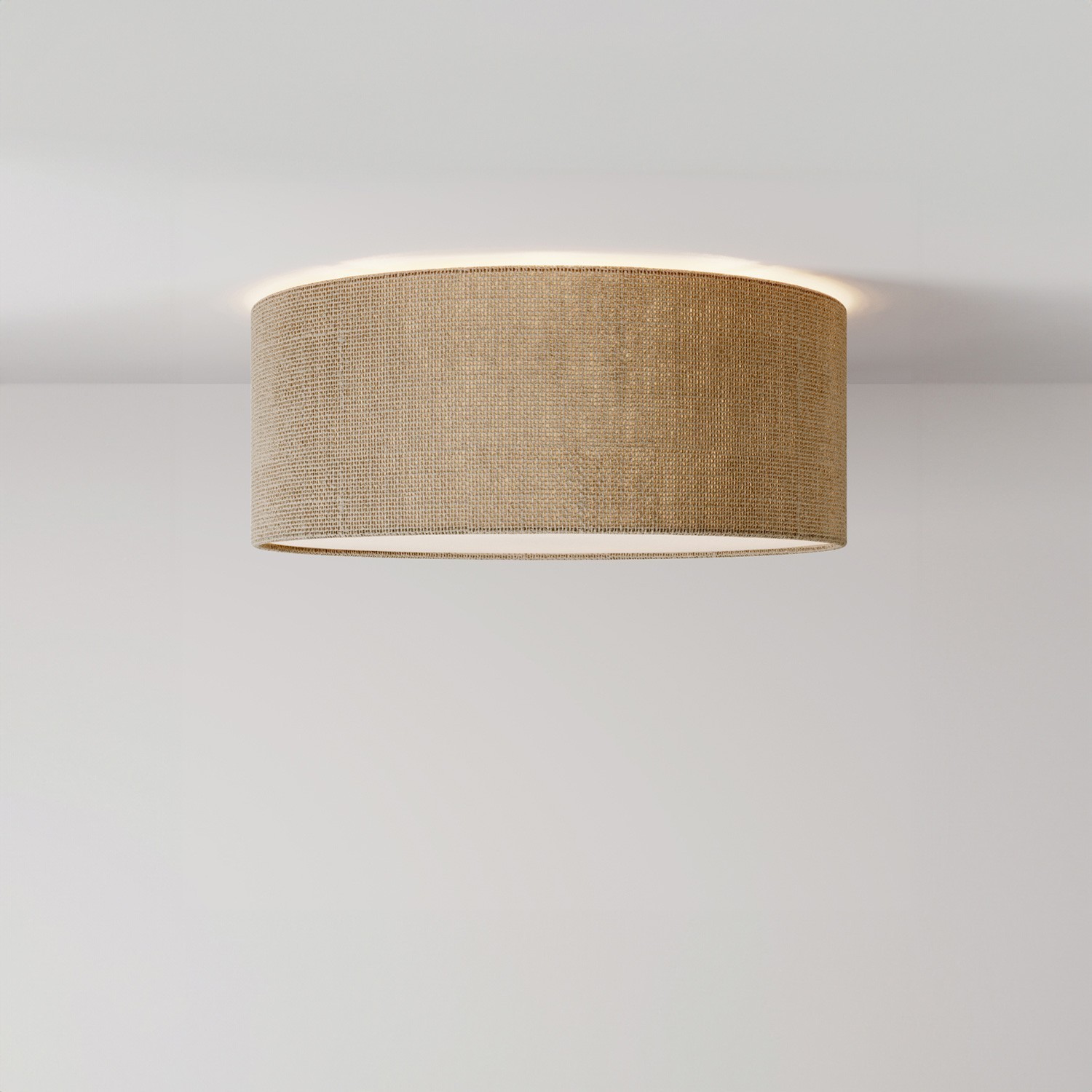 Small fabric ceiling light - Made in Italy