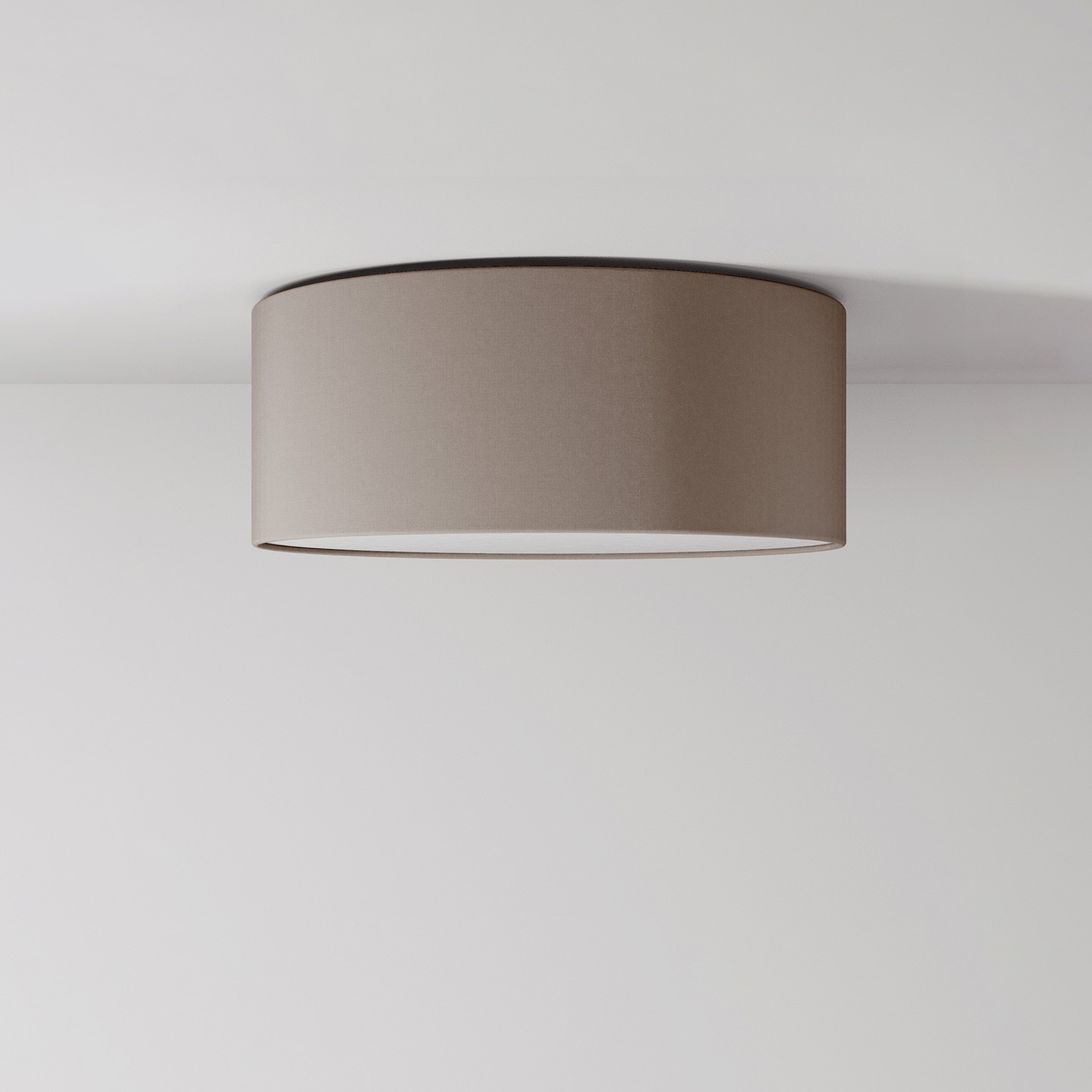 Small fabric ceiling light - Made in Italy