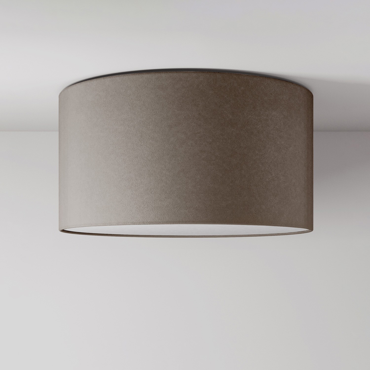 Medium fabric ceiling light - Made in Italy