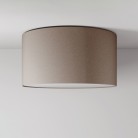 Medium stoffen plafondlamp - Made in Italy