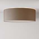 Grote stoffen plafondlamp - Made in Italy