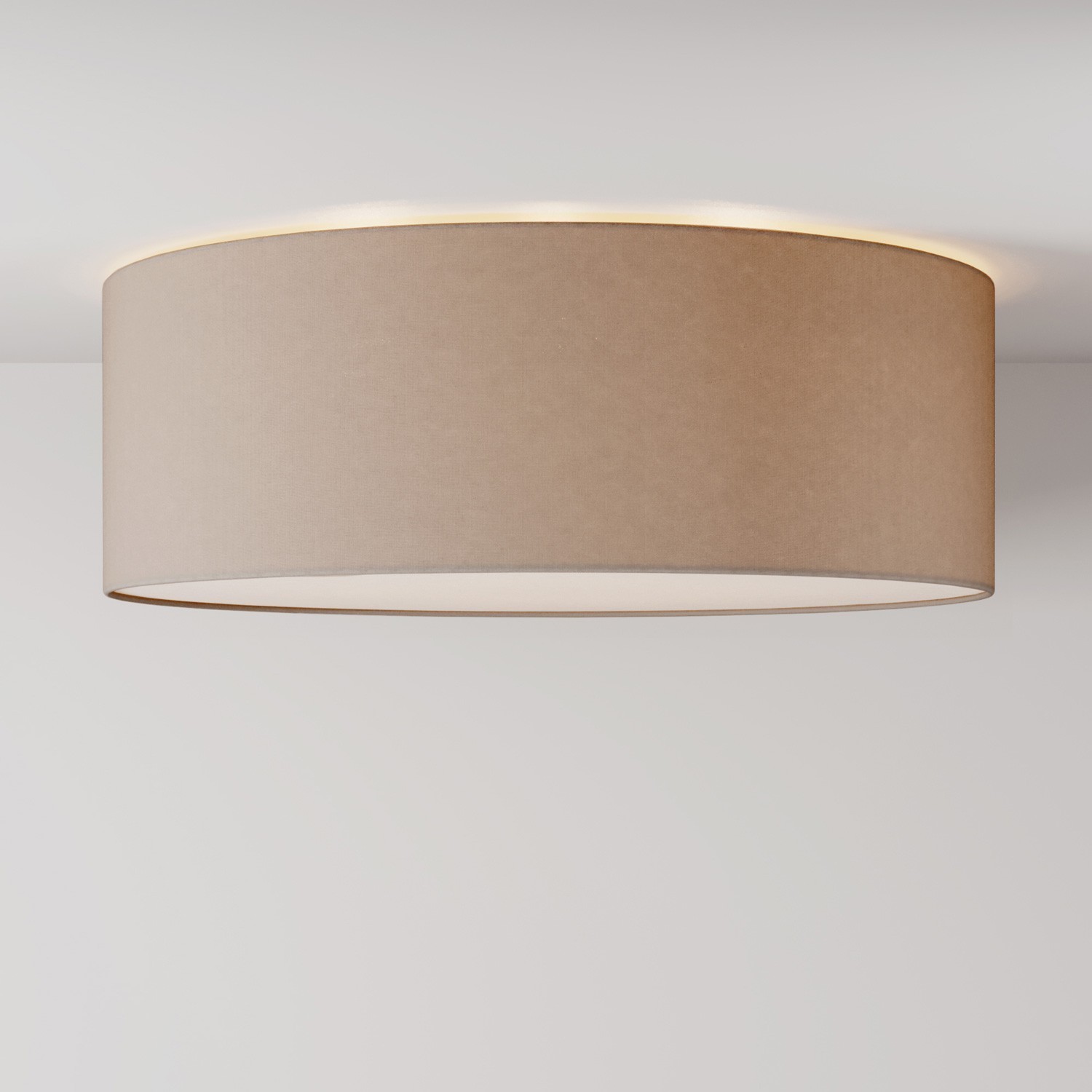 Large fabric ceiling light - Made in Italy