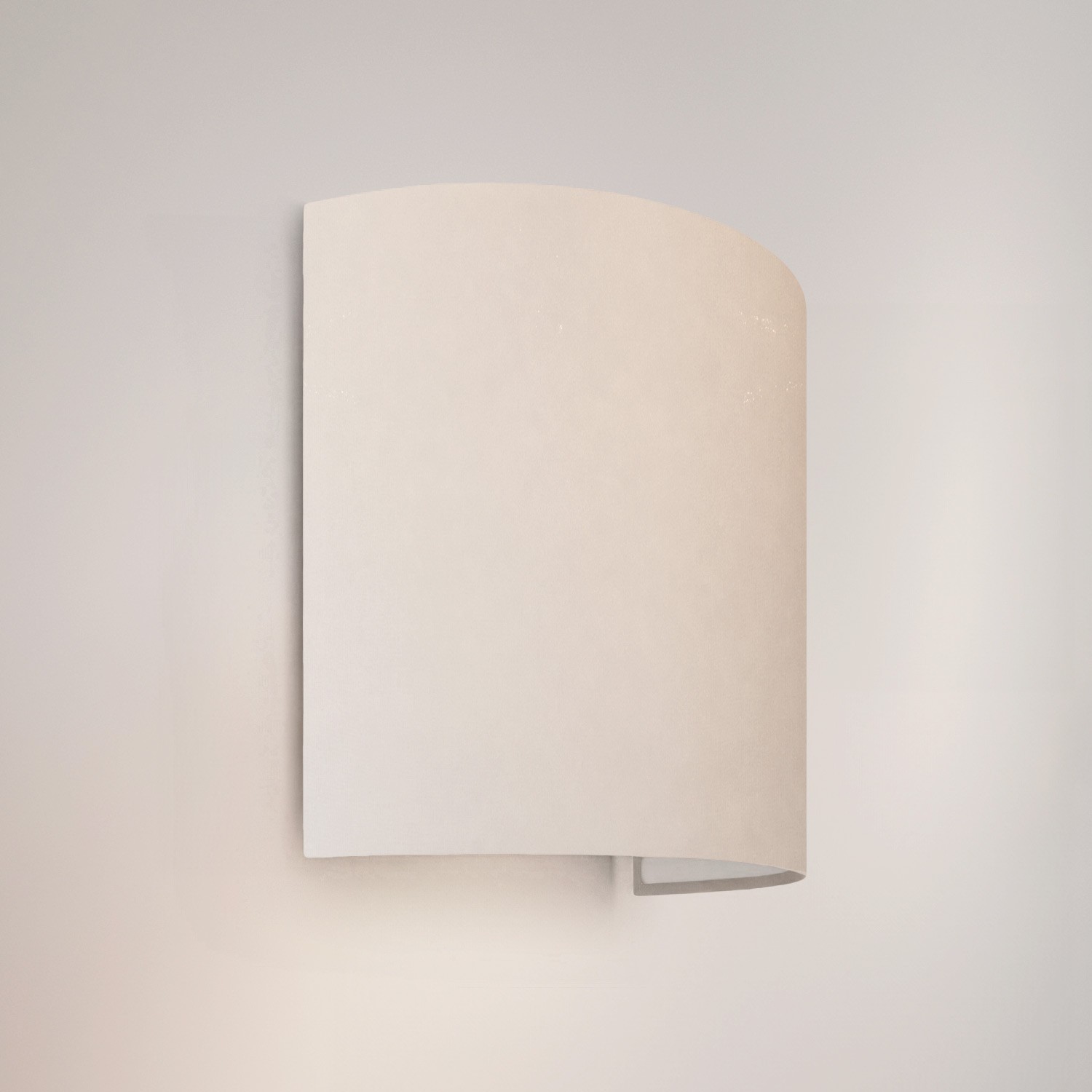 Ventola wandlamp met stoffen kap - Made in Italy