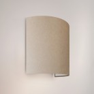 Ventola wall light with fabric shade - Made in Italy