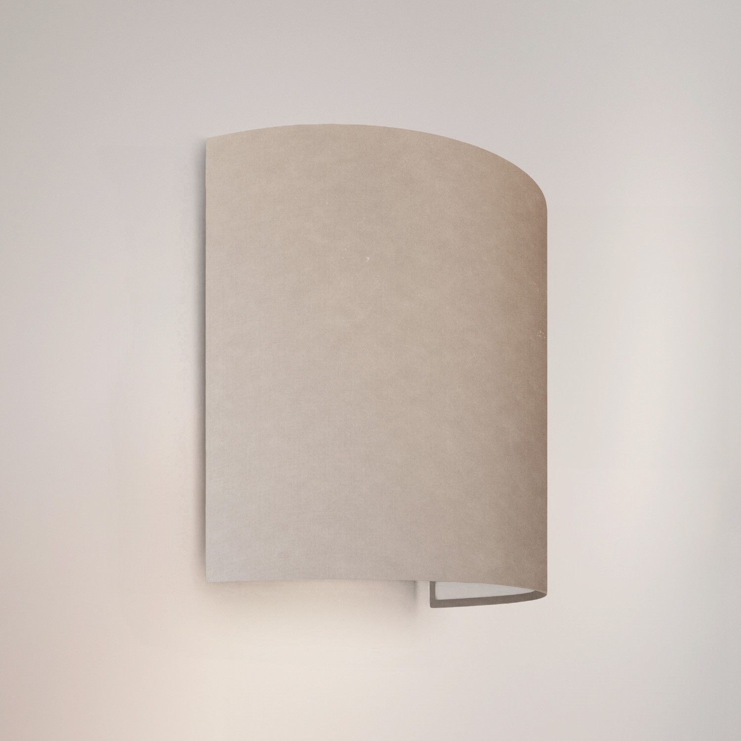 Ventola wall light with fabric shade - Made in Italy