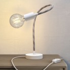 Flex fleksibel bordlampe med diffust lys