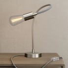 Table Flex, gelenkige Tischleuchte mit diffusem Licht