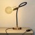 Flex flexible table lamp providing diffused light