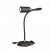 Lampa de masă flexibilă Table Flex GU1d0 cu mini reflector LED și mufă cu 2 pini.