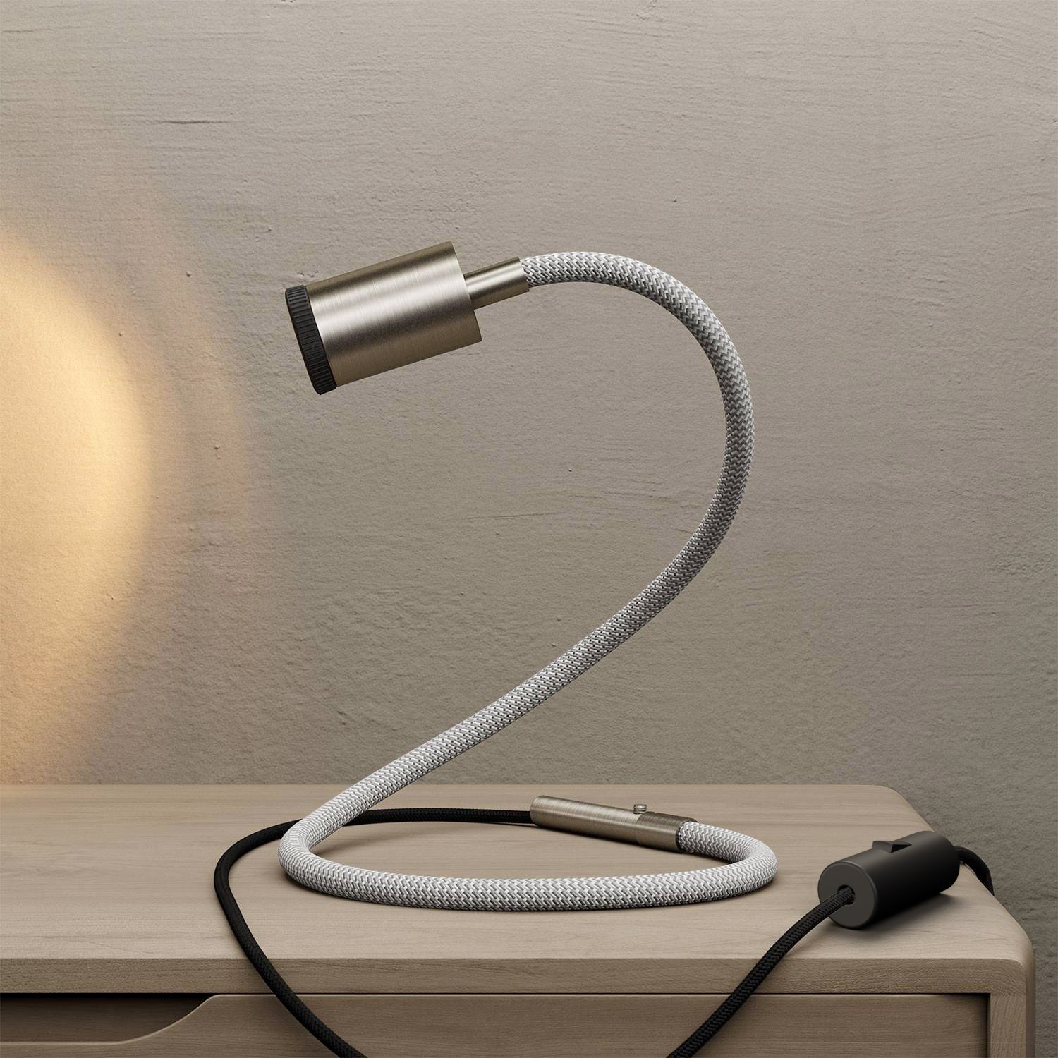 GU1d-one fleksibel lampe uden sokkel med mini LED spotlight