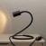 GU1d-one flexibel lampa utan bas med mini LED spotlight