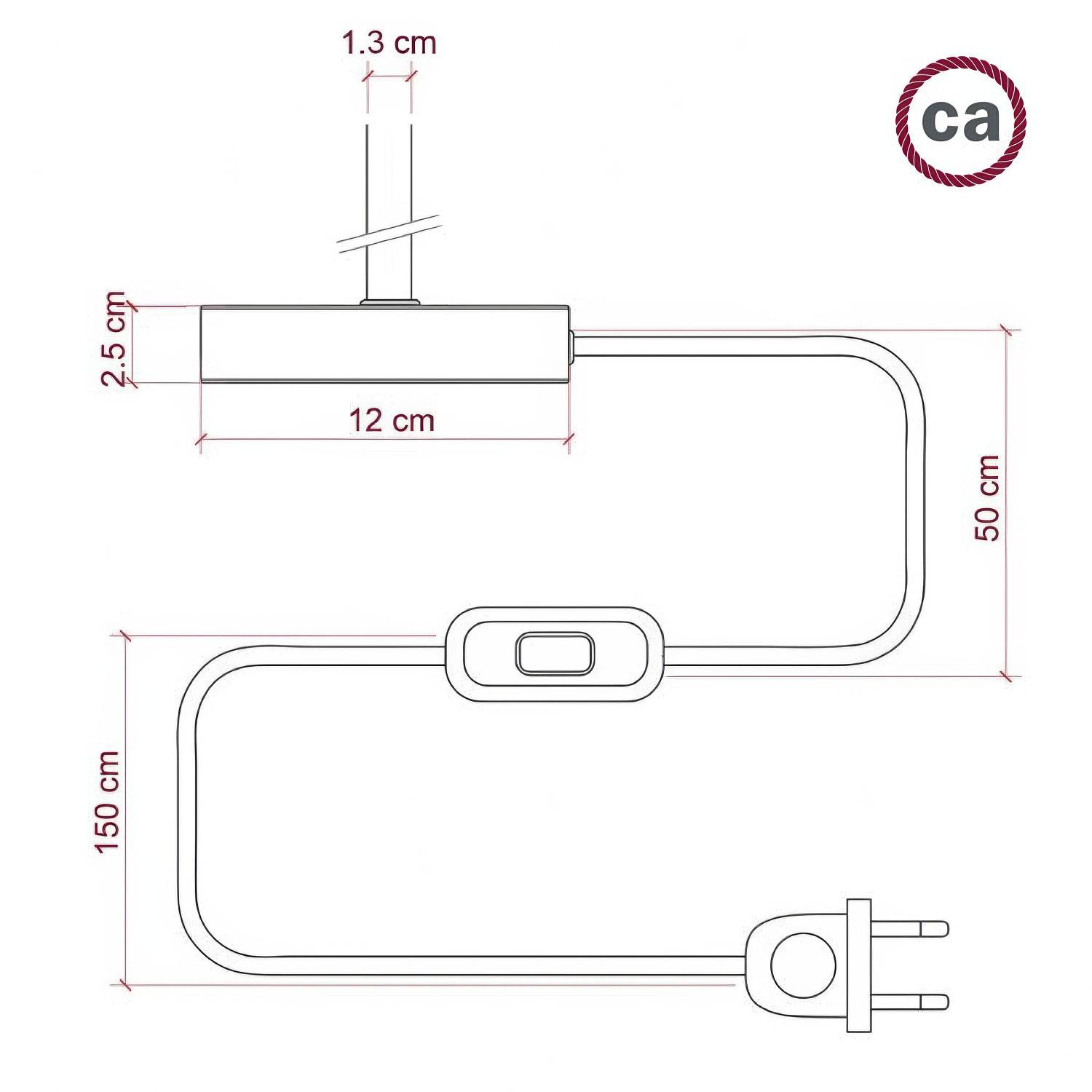 Candeeiro de Mesa Alzaluce Globo Metal