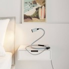 GU1d-one Pastel justerbar lampa utan bas med mini LED spotlight