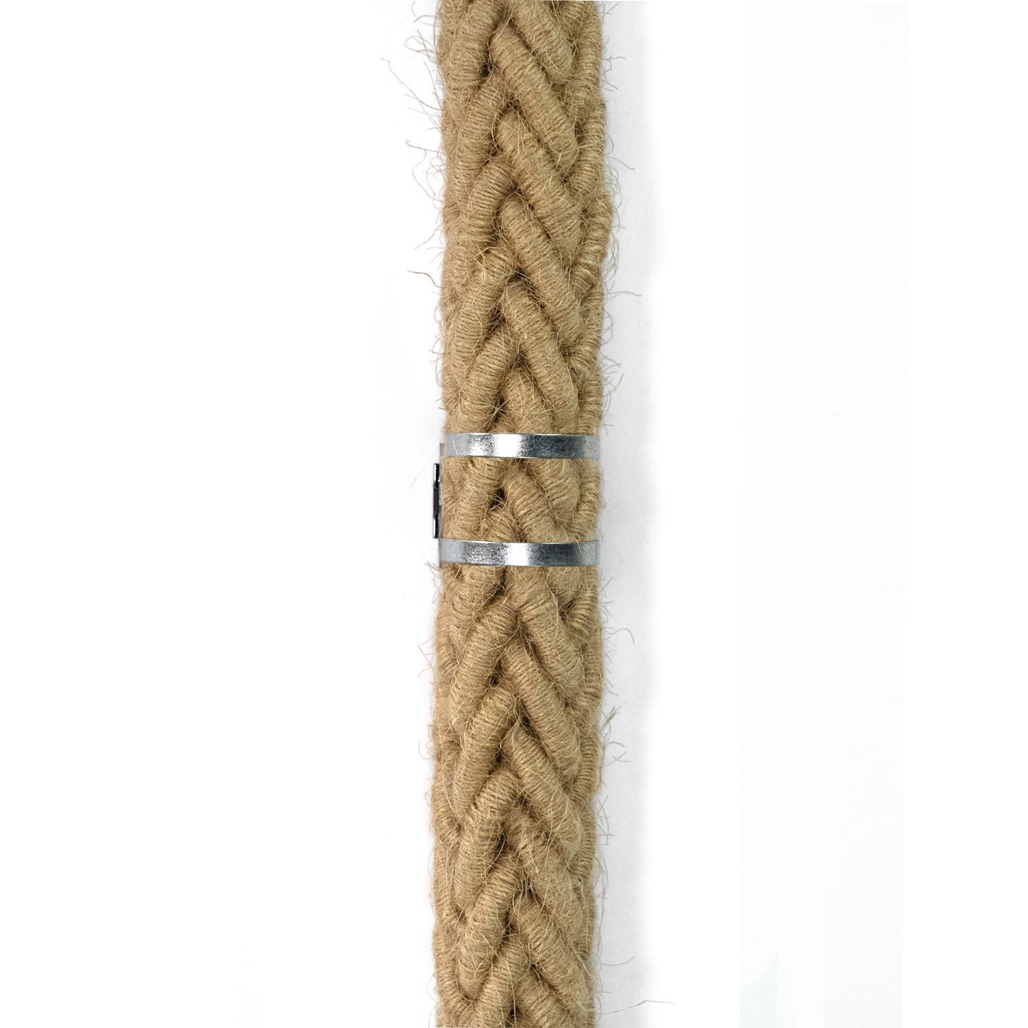 SnakeBis Cord - Plug-in lampe med jute snoet kabel