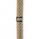 SnakeBis Chord - Plug-in lamp with jute twisted cable