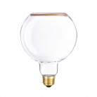 Bombilla LED Transparente Línea Ghost CRI 90 G125 4,5W 300Lm E27 2200K Regulable - G05