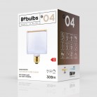 Čirá LED žárovka Ghost Line Cube CRI 90 4,5W 300Lm E27 2200K Stmívatelná - G04