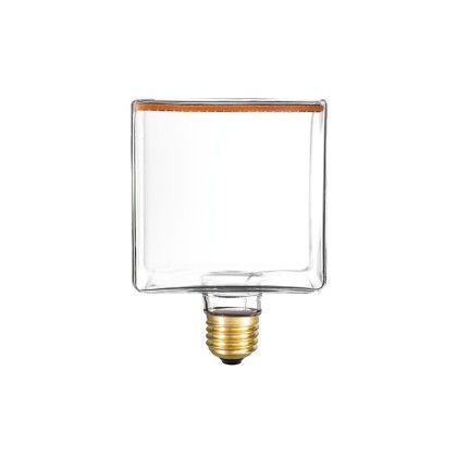 Čirá LED žárovka Ghost Line Cube CRI 90 4,5W 300Lm E27 2200K Stmívatelná - G04