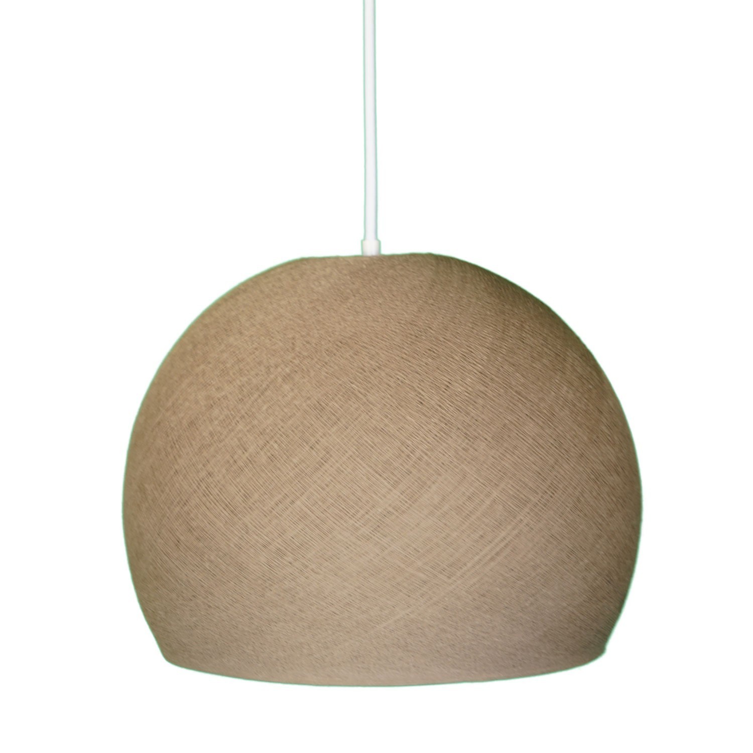 Cupola fiber lampskärm - 100% handgjord