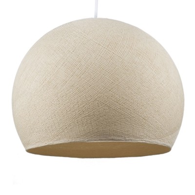 Cupola fiber lampskärm - 100% handgjord