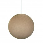 Sfera fiber lampskärm  - 100% handgjord