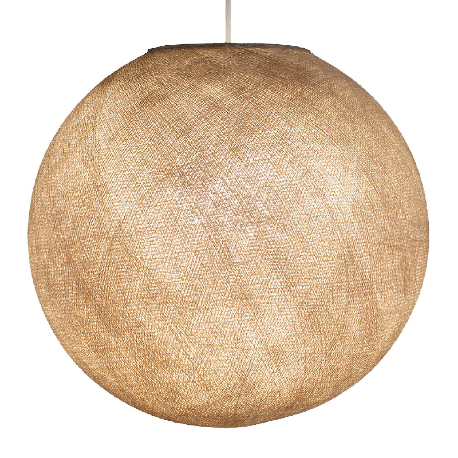 Sphere Lampshade in fiber - 100% handmade