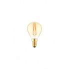 LED Gouden LED Carbon filament lamp C52 Mini Globe G45 3,4W E14 Dimbaar 2700K