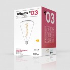 Bombilla LED Transparente Cone 140 11W 1210Lm E27 2700K Regulable - H03