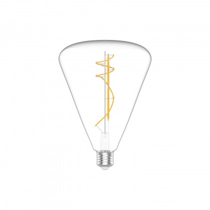 Bombilla LED Transparente Cone 140 11W 1210Lm E27 2700K Regulable - H03