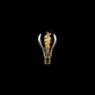 C02 Mini Globo G45 gyllene LED-lampa Carbon Line Spiral Filament 2,2W E14 Dimbar 1800K