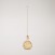 Track pendant lamp with wooden lamp holder