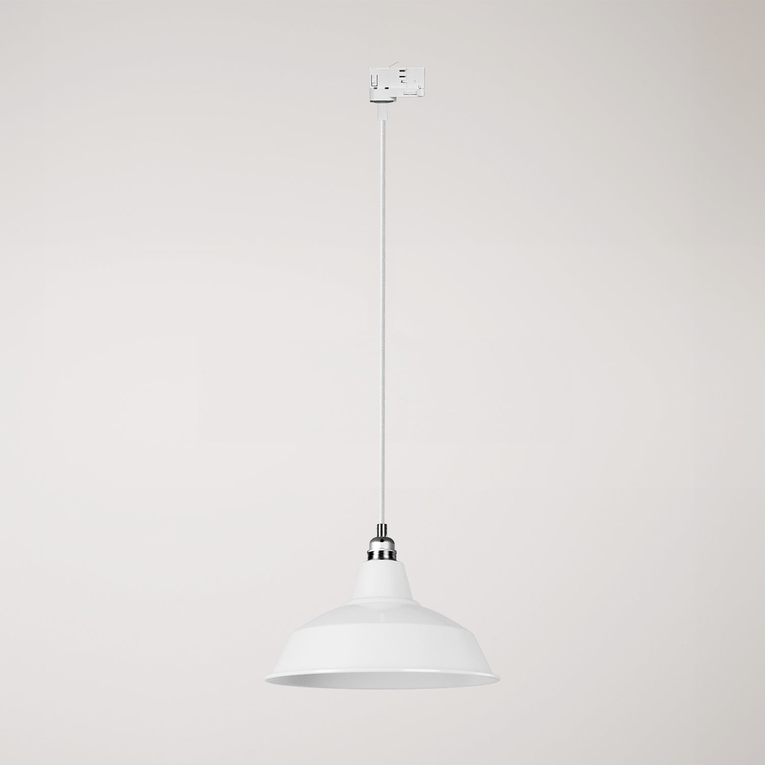 Bistrot pendel lampe med skinnelampe