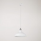 Bistrot pendel lampe med skinnelampe